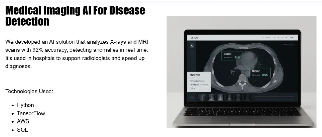 medical Imaging AI For Disease Detection